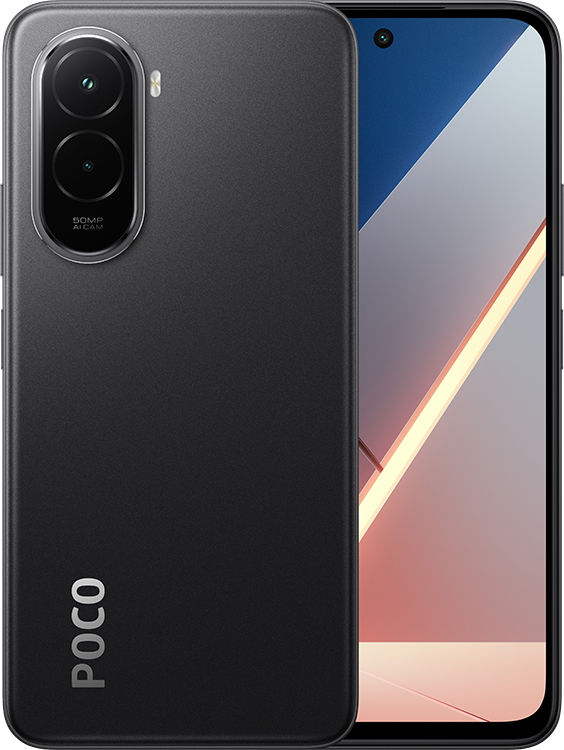 Смартфон POCO M7 6/128GB черный
