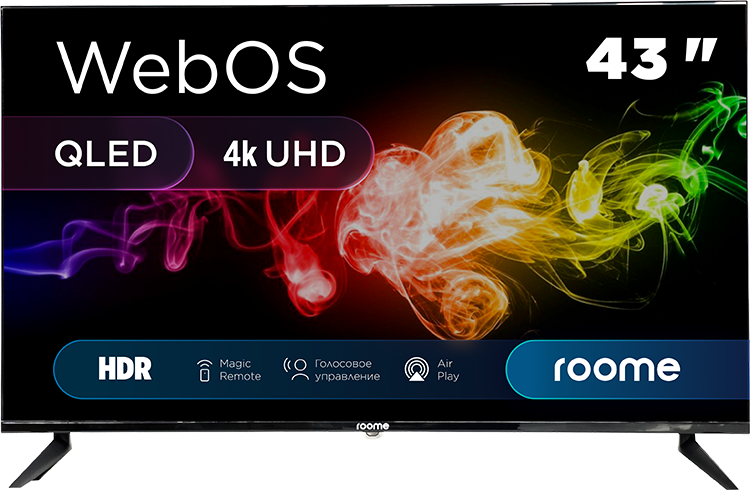 Телевизор Roome 43VU424QW