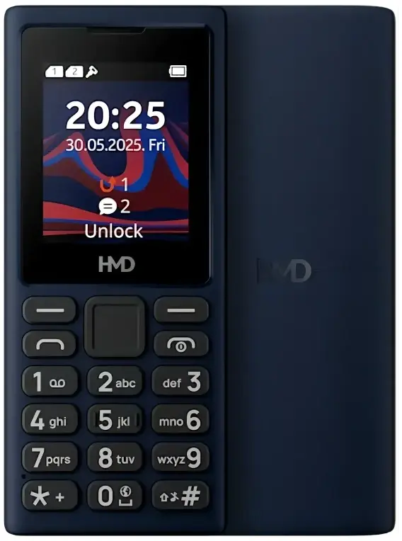 Телефон HMD 101 4G Dual Sim [TA-1735] темно-синий