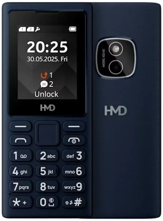 Телефон HMD 102 4G Dual Sim [TA-1738] темно-синий