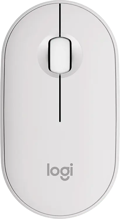 Мышь Logitech Pebble Mouse 2 M350s белый