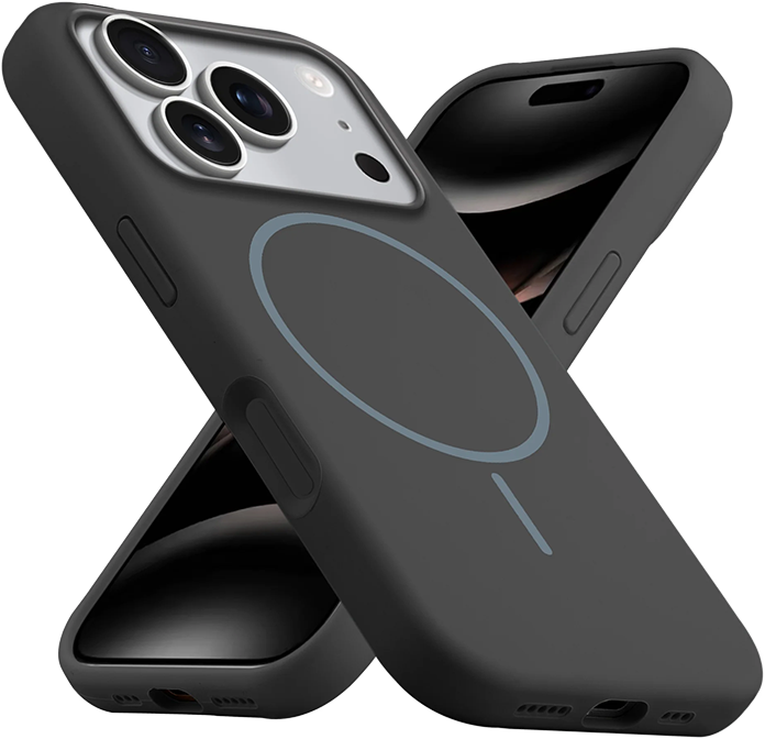  Чехол Bingo Silicone Magnetic для Apple iPhone 17 Pro Max черный