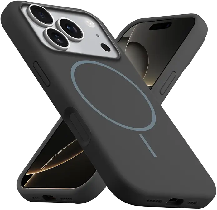  Чехол Bingo Silicone Magnetic для Apple iPhone 17 Pro черный