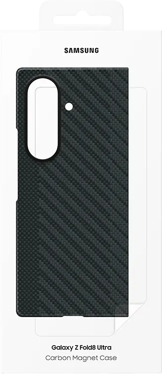  Чехол-накладка для Samsung Carbon Magnet Case Galaxy Z Fold8 Ultra черный [EF-KF976SBEGRU]