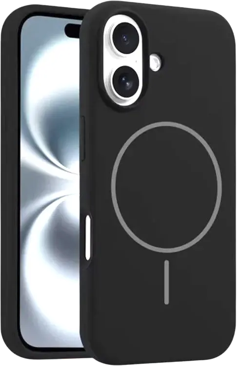  Чехол Bingo Silicone Magnetic для Apple iPhone 16 черный