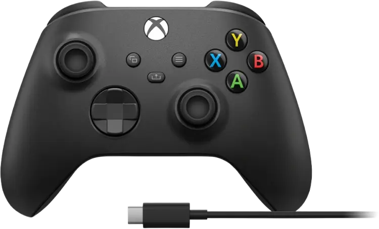  Геймпад Microsoft Xbox [model 1914] черный + кабель USB Type-C