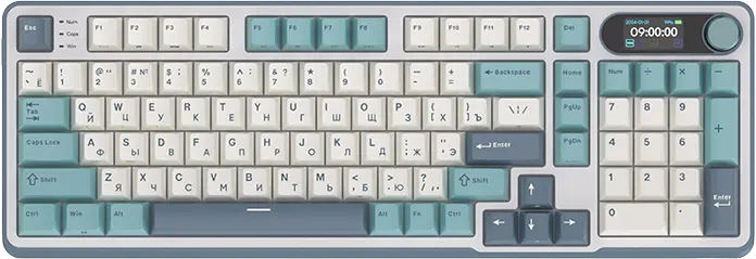 Клавиатура Royal Kludge RK-S98 белый