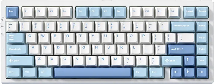 Клавиатура игровая MCHOSE G75 Pro голубой