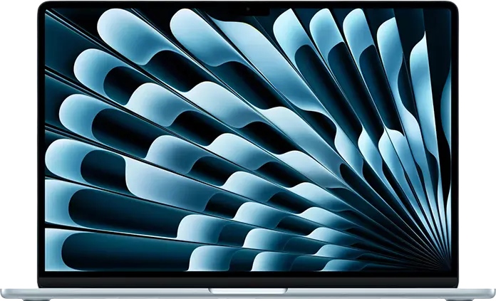 Ноутбук Apple MacBook Air 15 M5 16/512GB [A3448] голубой + адаптер