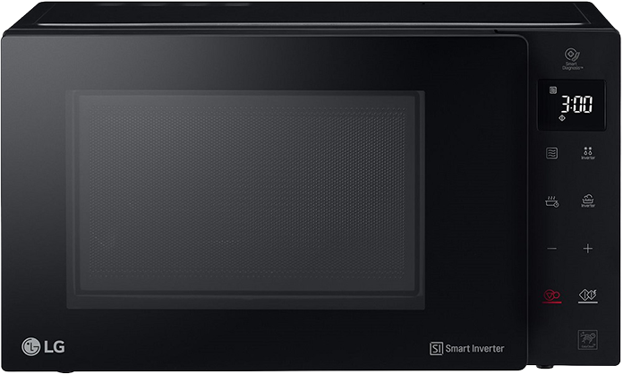 Микроволновая печь LG-MW23W35GIB, инверторная, соло, 23 л