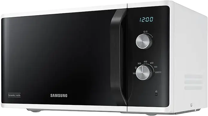 Микроволновая печь Samsung Соло MS23K3614AW/BW, 23 л черно-белый
