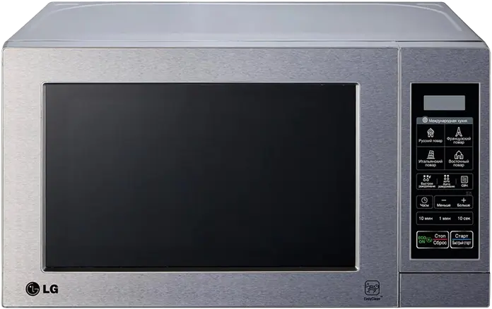 Микроволновая печь LG-MS2044V, соло, 1000 Вт, 20 л нержавеющая сталь