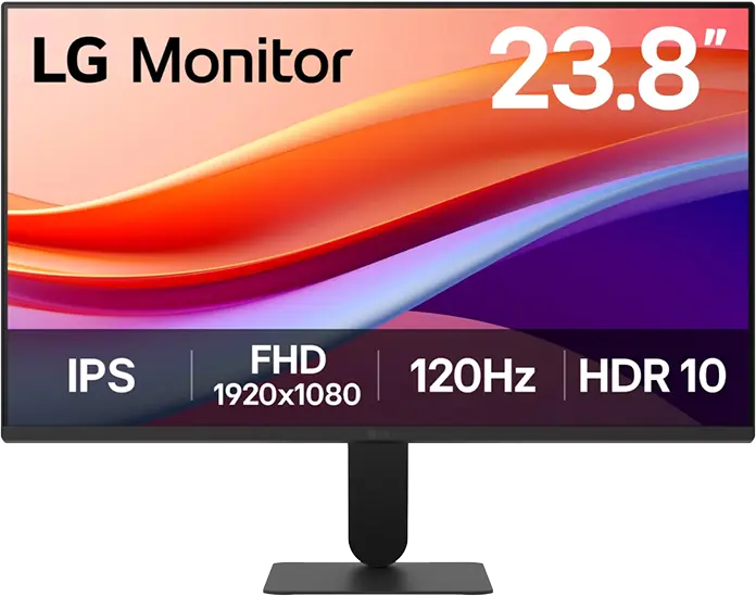 Монитор LG Monitor IPS Full HD 23.8" [24U411A-B]