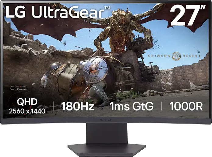 Монитор LG UltraGear G4 27" [27GS60QC-B]