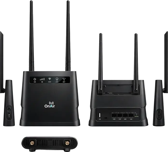 Роутер KROKS OnAir B60 [B60AC12] со встроенным модемом LTE cat.12