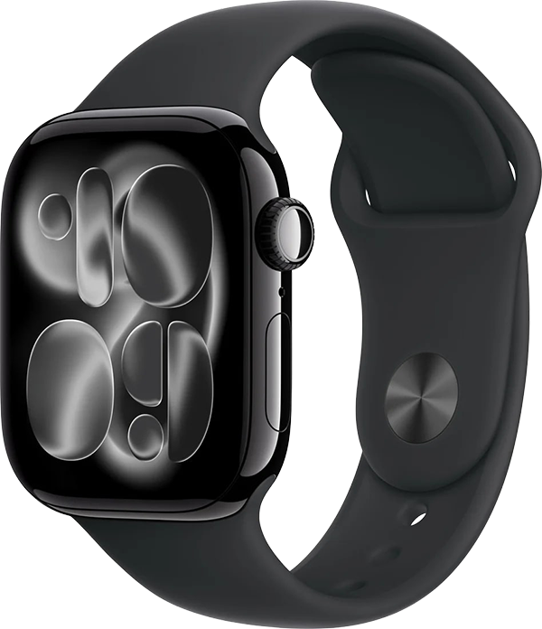 Умные часы Apple Watch Series 11 42 мм (GPS), ремешок S/M [A3331] черный