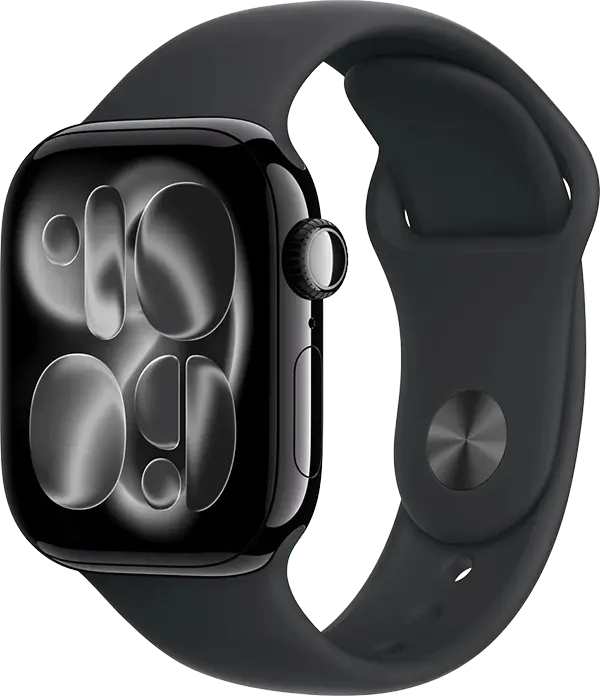 Умные часы Apple Watch Series 11 46 мм (GPS), ремешок M/L [A3333] черный