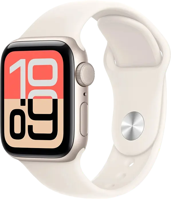 Умные часы Apple Watch SE 3 40 мм (GPS), ремешок S/M [A3324] сияющая звезда