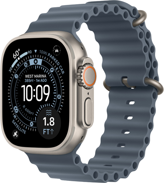 Умные часы Apple Watch Ultra 3 49 мм (GPS) титановый [A3281]