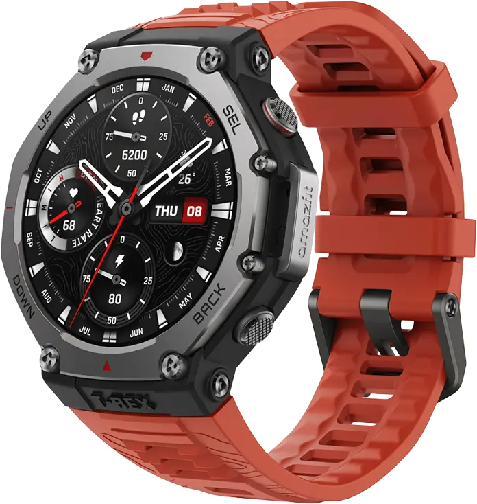 Умные часы Amazfit T-Rex 3 красный [A2323]
