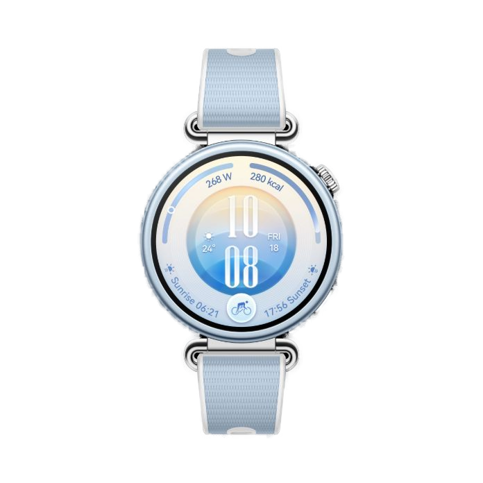 Умные часы HUAWEI WATCH GT 7 41 мм, синий ремешок из фторэластомера