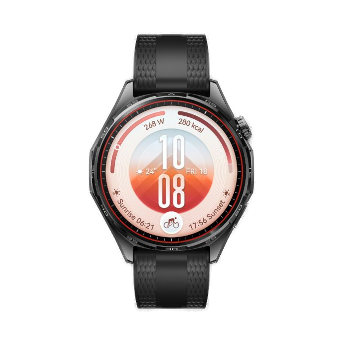 Умные часы HUAWEI WATCH GT 7 46 мм, черный ремешок из фторэластомера 