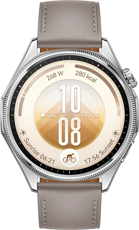 Умные часы HUAWEI WATCH GT 7 46 мм, серый ремешок из композитной кожи