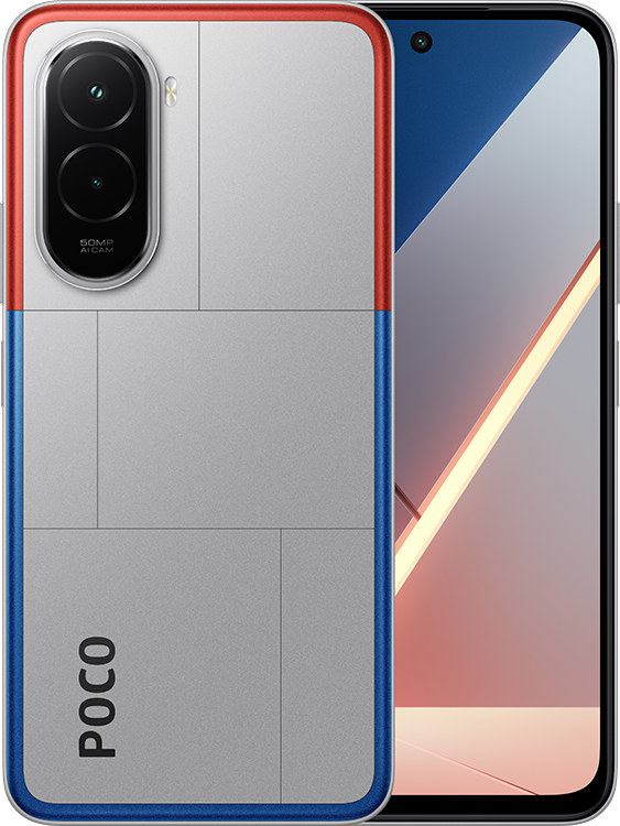 Смартфон POCO M7 8/256GB серебристый