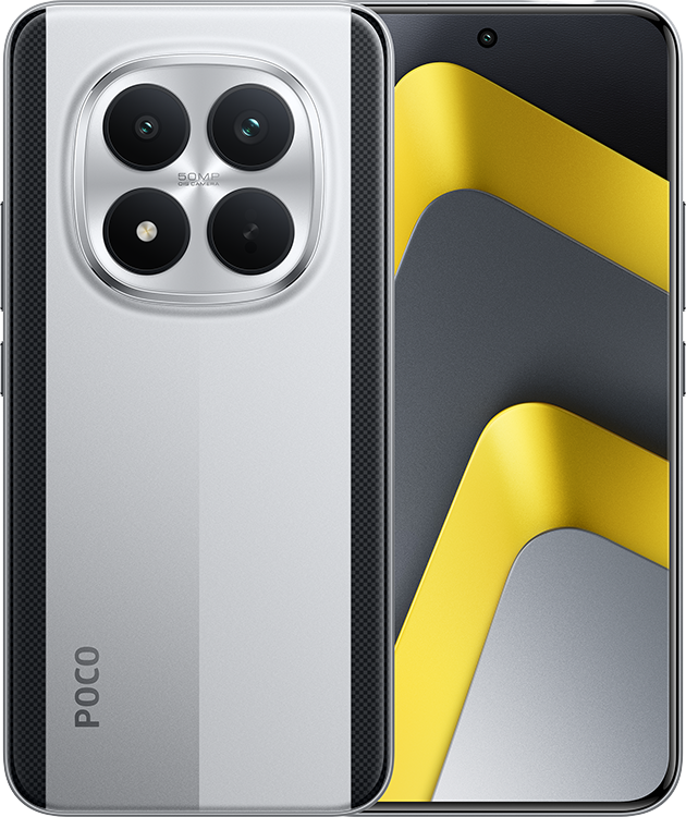 Смартфон POCO M8 Pro 5G 8/256GB серебристый