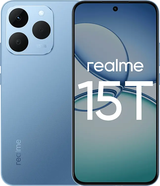 Смартфон Realme 15T 5G 8/128GB голубой металлик [RMX5111]