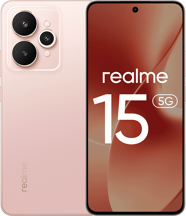 Смартфон Realme 15 5G 12/256GB розовый шелк [RMX5106]