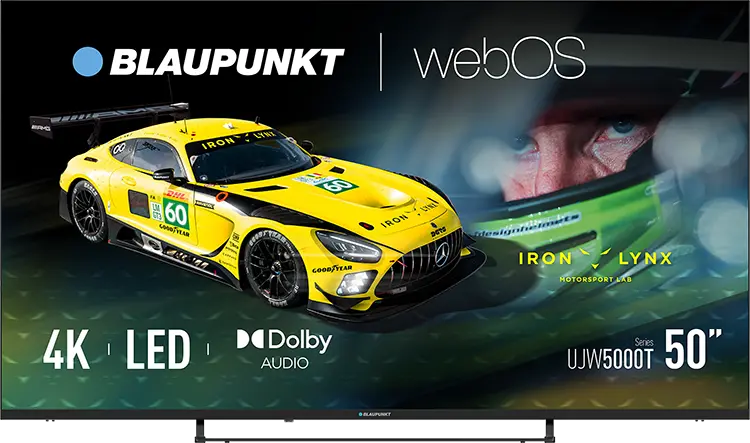 Телевизор Blaupunkt 50UJW5000T черный