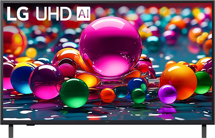 Телевизор LG UHD AI UA74 4K 2025, 43" [43UA74006LB]