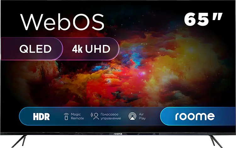 Телевизор Roome 65VU424QW