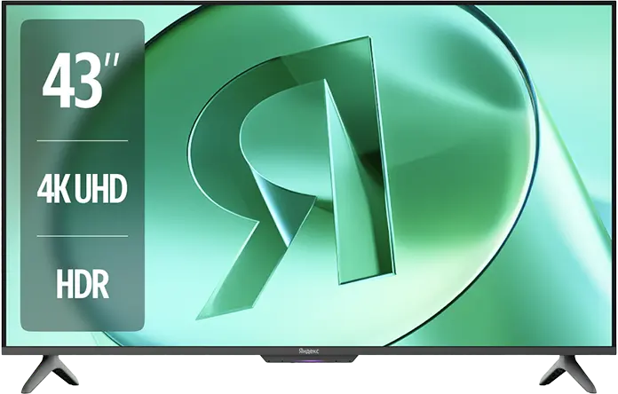 Телевизор Яндекс ТВ Станция Бейсик LED 43’’ [YNDX-00074B]