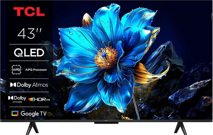 Телевизор TCL QLED780K QLED TV [43QLED780K] темно-серый
