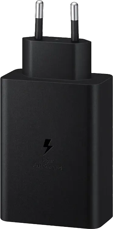 Сетевое зарядное устройство Samsung EP-T6530, 65 Вт (2 x USB Type-C + USB Type-A) черный