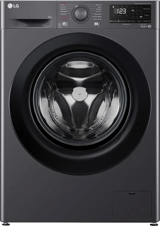 Стиральная машина LG F2V3HS6J (7 кг, AI DD, Steam, ThinQ)