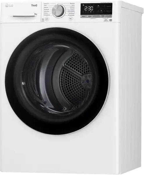  Сушильная машина LG DC90V5V0W (Тепловой насос, 9 кг)