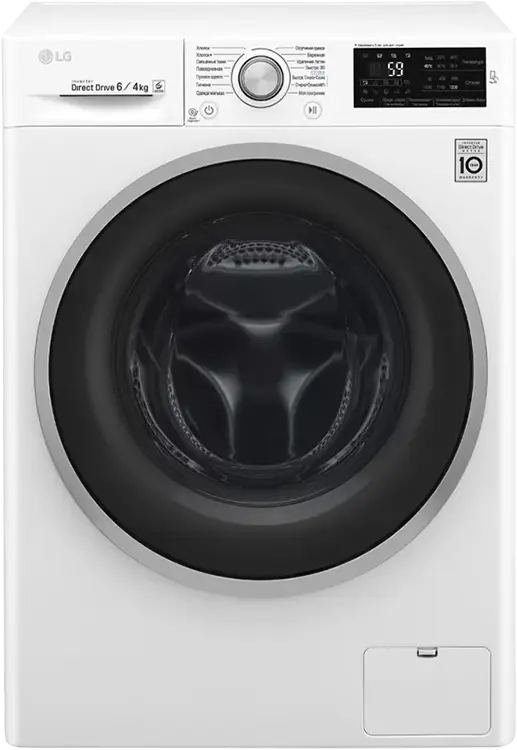  Стирально-сушильная машина LG F2J6NM1W (Стирка: 6 кг, сушка: 4 кг)
