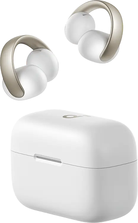 Наушники Soundcore AeroClip белый